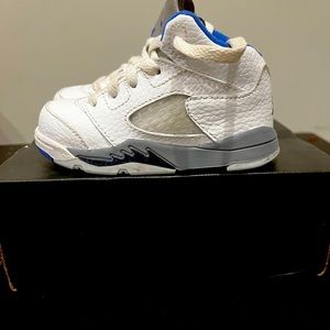Jordan 5 stealth toddler size 6C